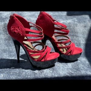 Fahrenheit Platform Heels